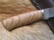 Нож Клык (M390, американский орех, мельхиор)