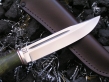 Нож Игла 1 (Elmax, стаб. карельская береза, мельхиор)