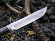 Нож Боец (М390, стаб.карельская береза, мельхиор)