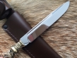 Нож Авторский (Elmax, авторская рукоять из латуни)