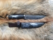 Нож "Охота на кабана" (Vanadis10, черный граб, деревянные ножны, инкрустация)