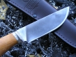 Нож ОН-13 (Vanadis10, стаб. карельская береза, мельхиор)