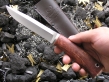 Нож НК-9 (Elmax, стаб. карельская береза, мельхиор)