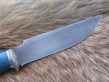 Нож Кречет 1 (булат, стаб. карельская береза, мельхиор)