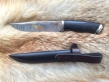 Нож Путник (Elmax, граб, деревянные ножны, инкрустация)