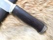 Нож Классик (Булат, венге, мельхиор, деревянные ножны)
