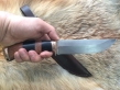 Нож Росомаха (Булат, Сборная рукоять, Бронза)