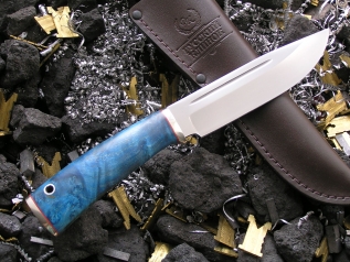 Нож НК-3 (Elmax, кап клёна мельхиор)