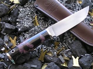 Нож РН-8 (М390, акрилат, мельхиор)