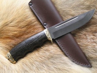 Нож Кабан (Vanadis10, венге, латунь) 