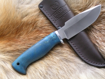 Нож Шкуросъемный 1 (м390, кап клена, дюраль)