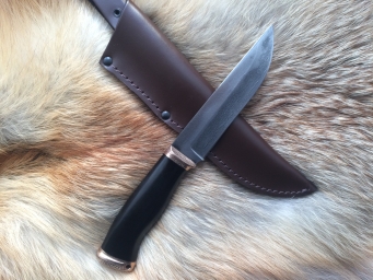 Нож Охотничий 1 (Vanadis 10, бронза, граб)