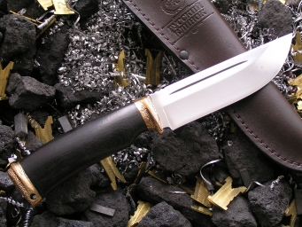 Нож АН-1 (Алмазка, граб, бронза)