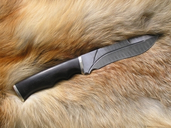 Нож ОНД-7 (Дамаск, граб, мельхиор)